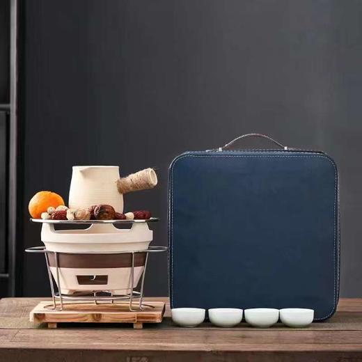 二十四器茶罐陶罐茶壶围炉煮茶器具全套中式烤火炉套家用室内炭炉 商品图0