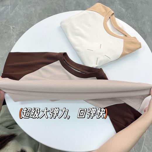 【应季好物】拉家原厂出品 加厚款双面澳绒撞色打底衫 商品图5