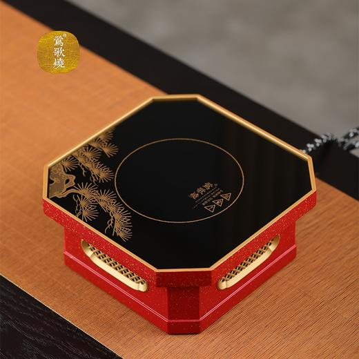 莺歌烧四方八角系列电陶炉 家用煮茶茶炉 台式小型铁壶银壶泡茶煮茶器 电陶炉【厂家直发】 商品图8