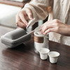 永利汇茶具五件套快客杯随身杯旅行茶具简约通用玻璃防烫功夫茶杯 商品缩略图2