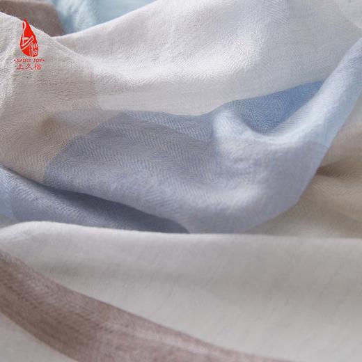 SAINTJOY/上久楷 羊毛围巾  披肩  羊毛 色织灿若繁格  PJS23014 商品图6