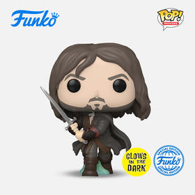 Funko POP Movies LotR Aragorn Army of the Dead电影 指环王POP公仔阿拉贡  亡灵军团夜光限定款手办 74704