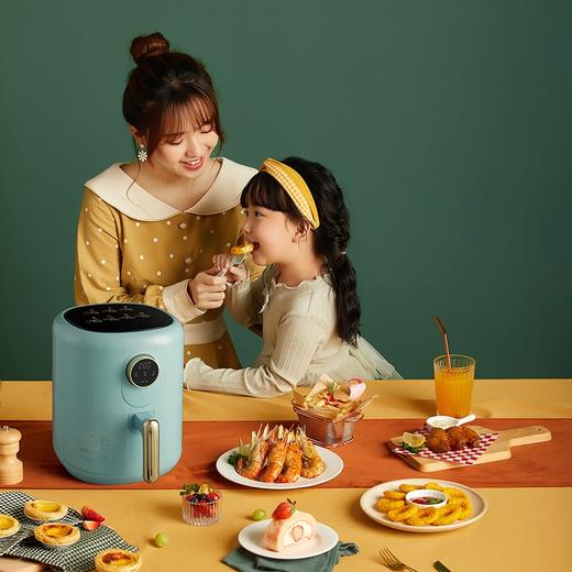 小熊（Bear）空气炸锅 3.5L家用低脂轻食机 多功能电炸锅 一人食薯条机QZG-B14E1 商品图2