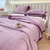 曼庭生活网红韩式绣花玉肤绒四件套 商品缩略图2