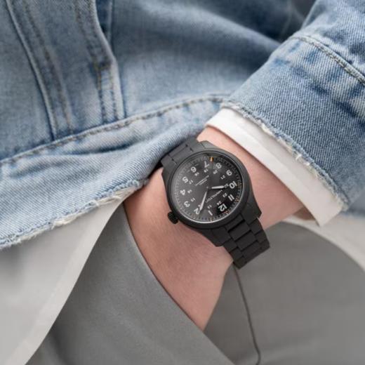 汉米尔顿 Hamilton 卡其野战系列钛金属自动机械男表 H70665130 商品图4