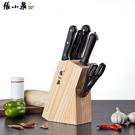 张小泉简艺系列套装刀具六件套不锈钢刀具切片刀小厨刀水果刀 D30810100 商品图0