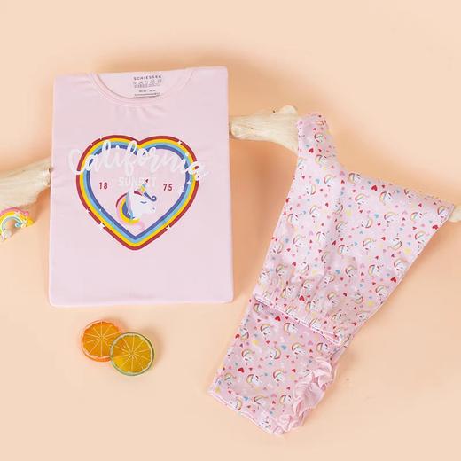 【爱心独角兽莫代尔】SCHIESSER德国舒雅女童莫代尔家居套装3F/21562H 商品图2