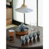 永利汇陶瓷手绘百合茶具盖碗套装中式文人茶室家用木盒礼品整套 商品缩略图0