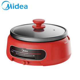 美的（Midea）多功能锅电火锅家电热煮锅多用途锅智能防干烧大容量多功能分体MC-EHG2801(线下同款）