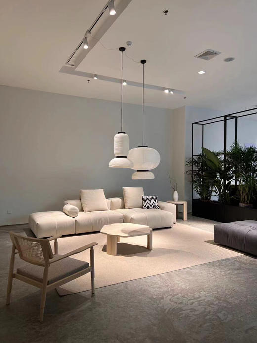 大格子组合沙发 | 更多座位组合，皮布面料可选，详询客服 商品图1