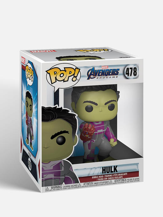 Funko POP Pajama Party  W2 漫威 复仇者联盟4:终局之战 系列二6英寸浩克公仔手办摆件 39743 商品图3