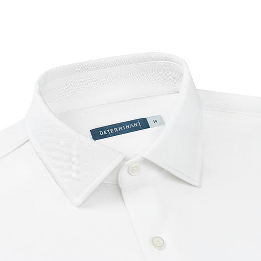 十如仕100%新疆长绒棉液氨丝光针织短袖衬衫-KS01 商品图10