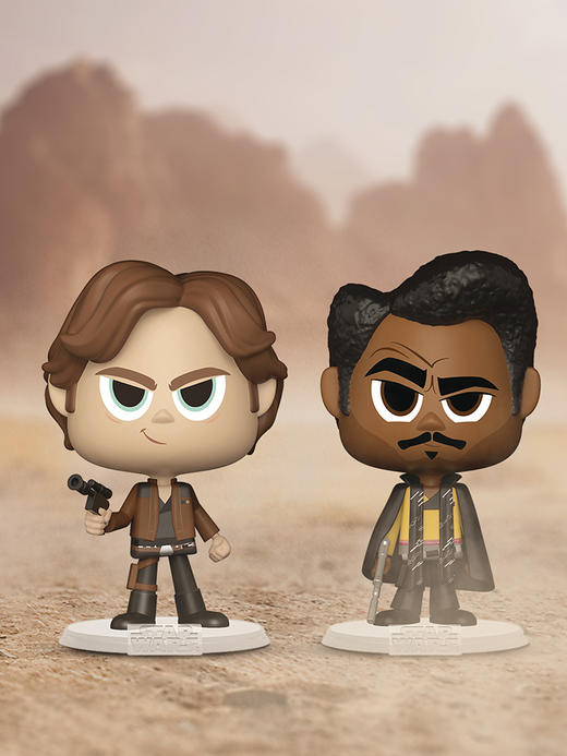 Funko POP Solo W1  Han ＆ Lando VYNL星球大战外传 韩索罗和兰多公仔手办摆件 31849 商品图1