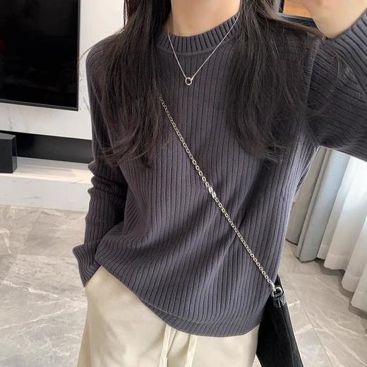 王牌针织亲肤安迪绒｜纯色显瘦针织毛衣【包邮+三天无理由退huan】 商品图5