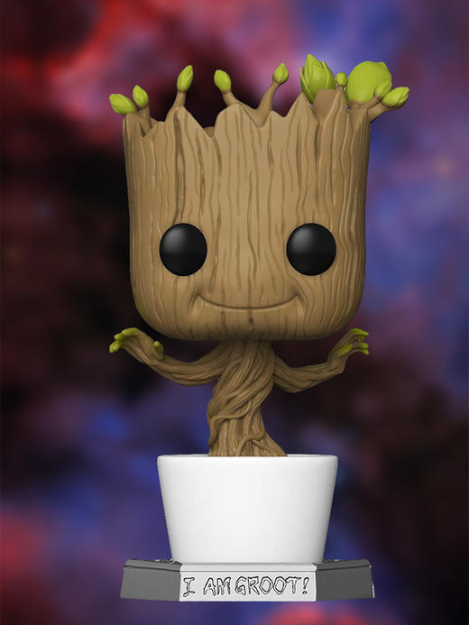 Funko POP Marvel GotG 18" Dancing Groot  美漫 漫威英雄18英寸跳舞的树人格鲁特公仔手办摆件 50094 商品图1