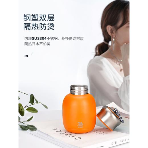 永利汇便携保温小容量女士可爱水杯大肚杯304不锈钢茶杯创意 商品图2