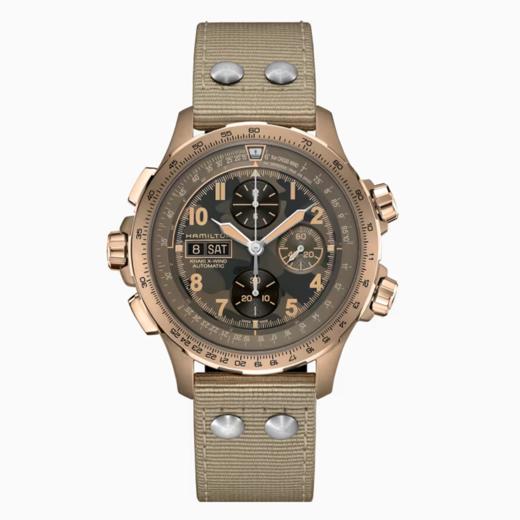 汉米尔顿 Hamilton 卡其航空系列超越风速自动上链计时码表 H77916920 商品图0