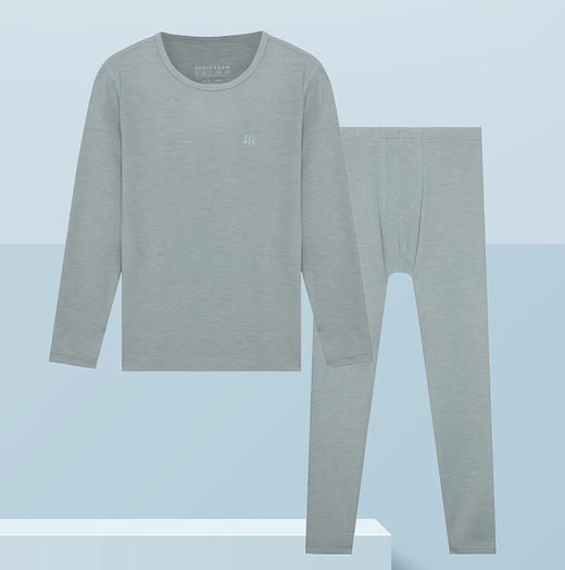 【暖柔保暖】SCHIESSER德国舒雅男童62%腈纶+29.1%莫代尔8.9%氨纶280g保暖套装37/20598W 商品图0