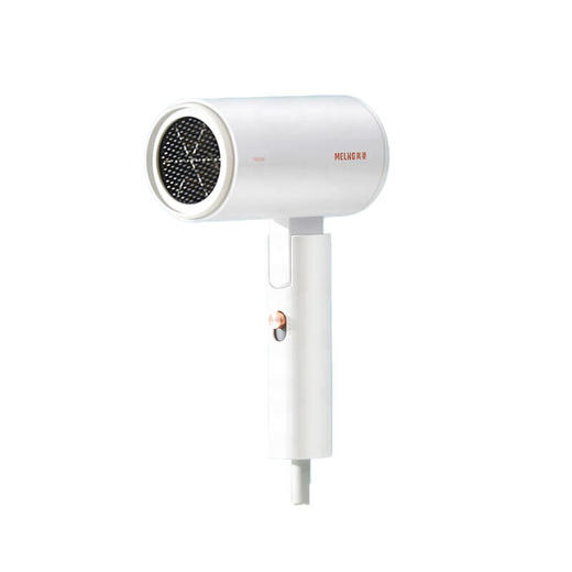 美菱（MeLng）电吹风护发 大功率大风力吹风筒 宿舍学生便携迷你小型 标准白MI-C22 商用 商品图0