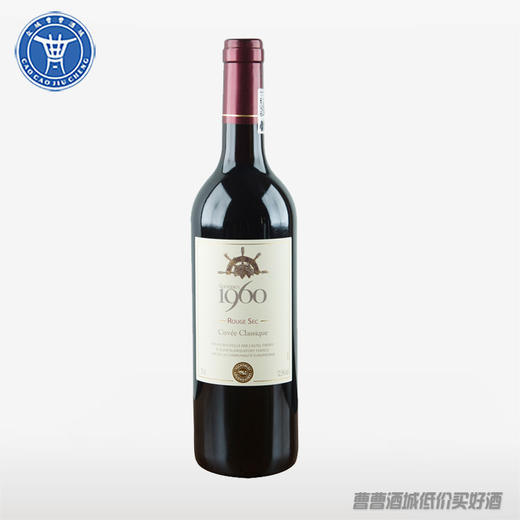 [红酒]主舵者1960经典干红葡萄酒13°750ML 商品图0