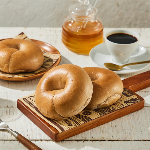 蜜汁叉烧贝果 Honey-Stewed Pork Bagel with BBQ Sauce 商品图1