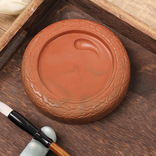 【庆学堂】臻品-大师手工澄泥砚  四大名砚 书画用砚 收藏砚台 收藏证书 商品图3