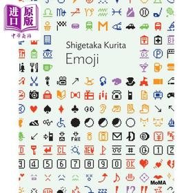 【中商原版】Shigetaka Kurita And Ntt Docomo Emoji 进口艺术 栗田重隆：表情符号（MoMA 一对一系列）Paul Galloway