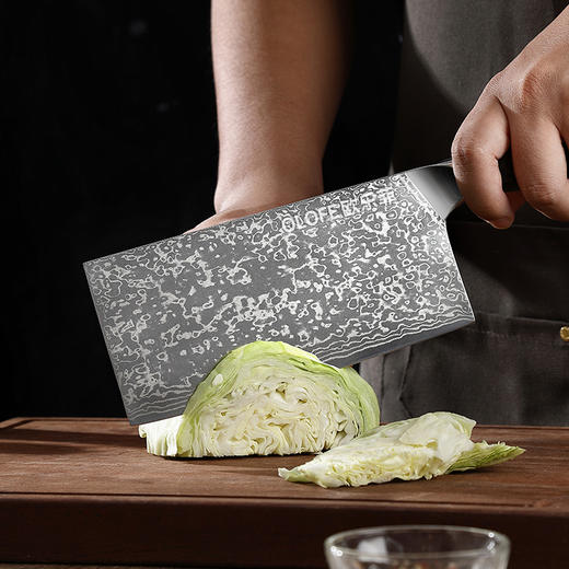 【官方正品保证】	欧乐菲宝仕康大马士革切片刀菜刀（大马士革新款）-OLOD-MG 商品图4