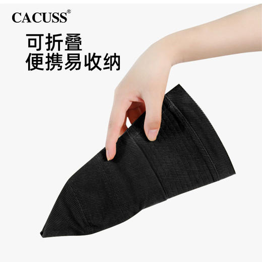 【cacuss渔夫帽】CACUSS帽子女秋季遮阳纯色百搭休闲渔夫帽显脸小大帽檐保暖盆帽潮PM197 商品图3