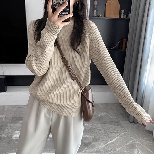 王牌针织亲肤安迪绒｜纯色显瘦针织毛衣【包邮+三天无理由退huan】 商品图13