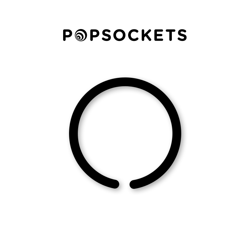 PopSockets泡泡骚粘贴磁吸 引磁环-黑色