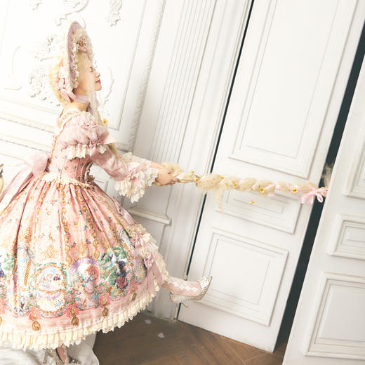 【再贩/全款预售】印花长发公主 古典玩偶 Lolita【2025年5月31日起发货】 商品图11