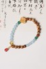 JSNM0131°老料金丝楠木|绿草莓水晶手串 商品缩略图2