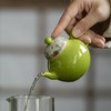 永利汇上彩手绘夏荷茶壶手工陶瓷泡茶壶单壶带过滤功夫茶家用 商品缩略图1