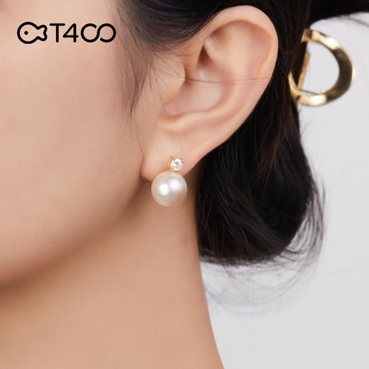 优选丨T400 坠链均925银仿珍珠  王妃系列  大溪地黑铂金灰色  女项链 商品图10