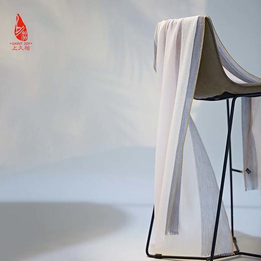 SAINTJOY/上久楷 羊毛围巾  披肩  羊毛 人字纹多彩缤纷格PJS23015 商品图7