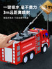 【文艺】文艺1:20会喷水能讲语言的消防车儿童大号消防车玩具可喷水早教故事机男孩唱歌惯性云梯车 商品缩略图1