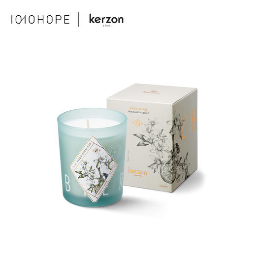 KERZON 橙花佛手柑植物香氛蜡烛 190g【国内发货】 商品图0