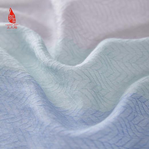 SAINTJOY/上久楷 羊毛围巾  披肩  羊毛 人字纹多彩缤纷格PJS23015 商品图11