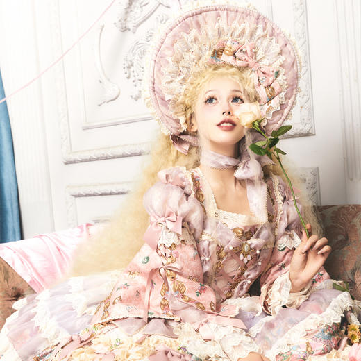 【再贩/全款预售】印花长发公主 古典玩偶 Lolita【2025年5月31日起发货】 商品图12
