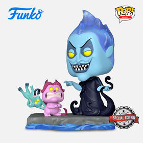 Funko POP Deluxe Disney Villains Assemble迪士尼反派哈迪斯与痛苦和恐慌限定款手办 64676