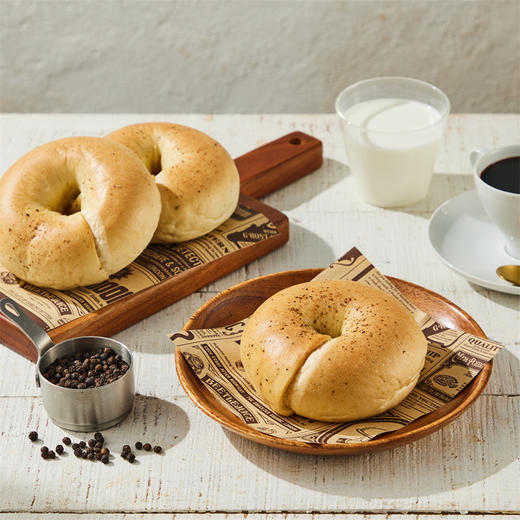 黑胡椒培根贝果 Bacon Bagel with Black Pepper 商品图5