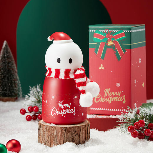 欢乐圣诞雪人保温杯 商品图1