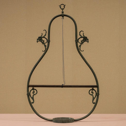 民国 铜葫芦形鹦鹉架 商品图4