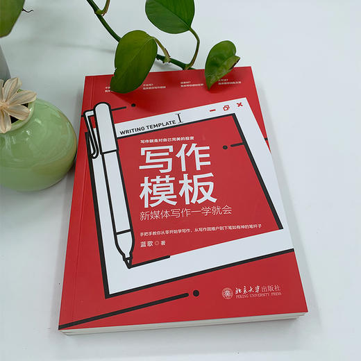 写作模板：新媒体写作一学就会 蓝歌 著 北京大学出版社 商品图2