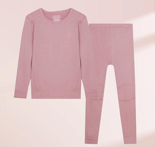 【阿米诺椰油】SCHIESSER德国舒雅女童圆领保暖衣套装保暖升级245g 36/20601W 商品图0