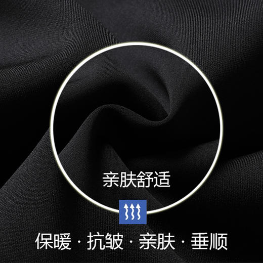 【新款DWP】大依优型大码加绒商务裤休闲西裤加肥加大号肥佬宽松大号休闲长裤男装胖子男士 商品图2