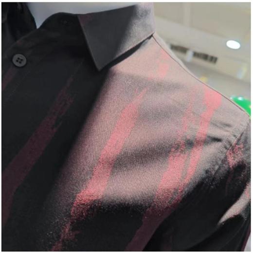 南4银色保罗长袖衬衫232C101 商品图1