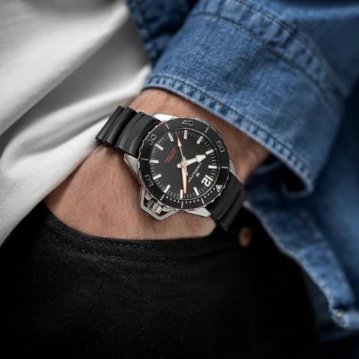 汉米尔顿 Hamilton 卡其海军系列蛙人自动腕表 H77825330 商品图5