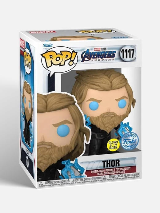 Funko POP Marvel AE Thor w/ thunder w/CH(GW)美漫 复仇者联盟4：终局之战雷神与雷电手办 64906 商品图3